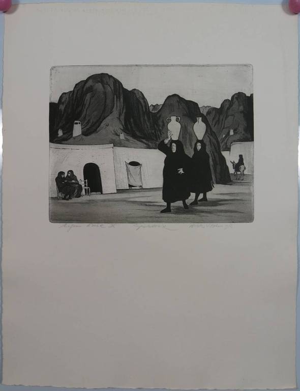 Dick Stolwijk: Ets, Kruik dragen kopen? Bied vanaf 50!