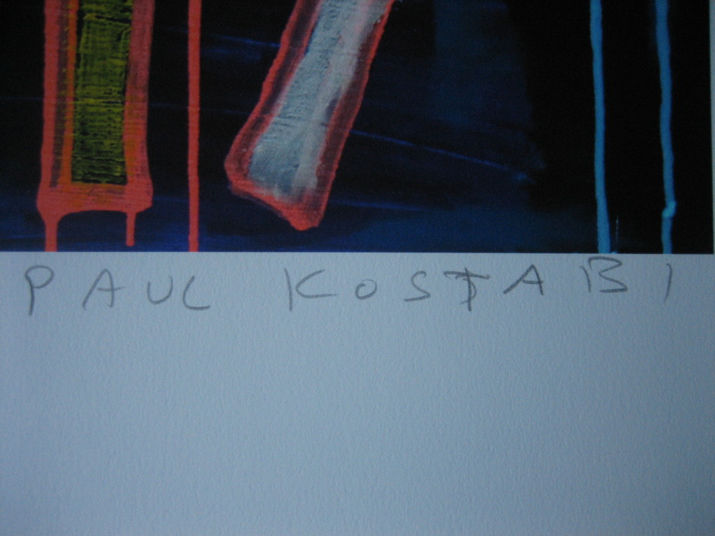 Paul Kostabi - "Hotel 17" - Giclee - Handgesigneerd - Oplage: 75 kopen? Bied vanaf 30!