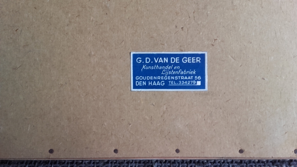 Johannes Martinus Bach - Aquarel - Landschap met boerderij kopen? Bied vanaf 25!