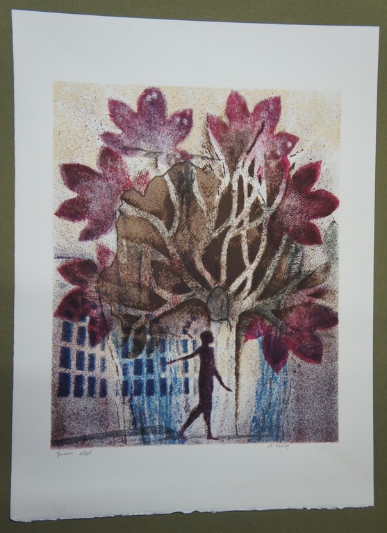 Lithografie - Andre Goezu (1939), Stilleven kopen? Bied vanaf 25!