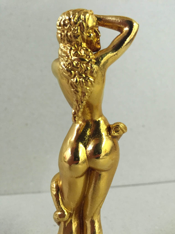 Ernst Fuchs, ‘Frau Lot’, metalen sculptuur verguld, 2014  kopen? Bied vanaf 129!
