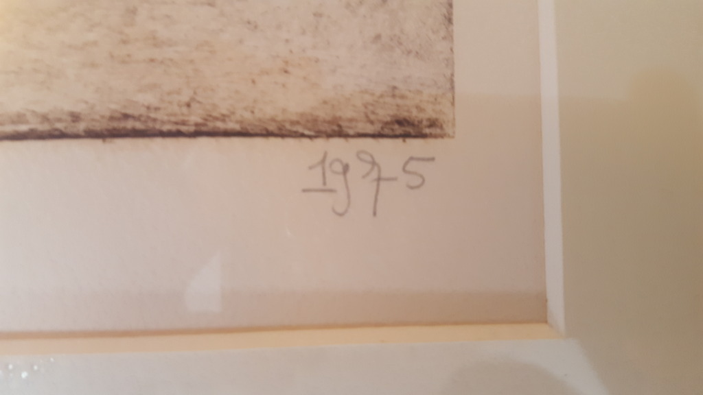 Ronald Tolman (1948) - ets 2/13 - compositie 1975 kopen? Bied vanaf 150!