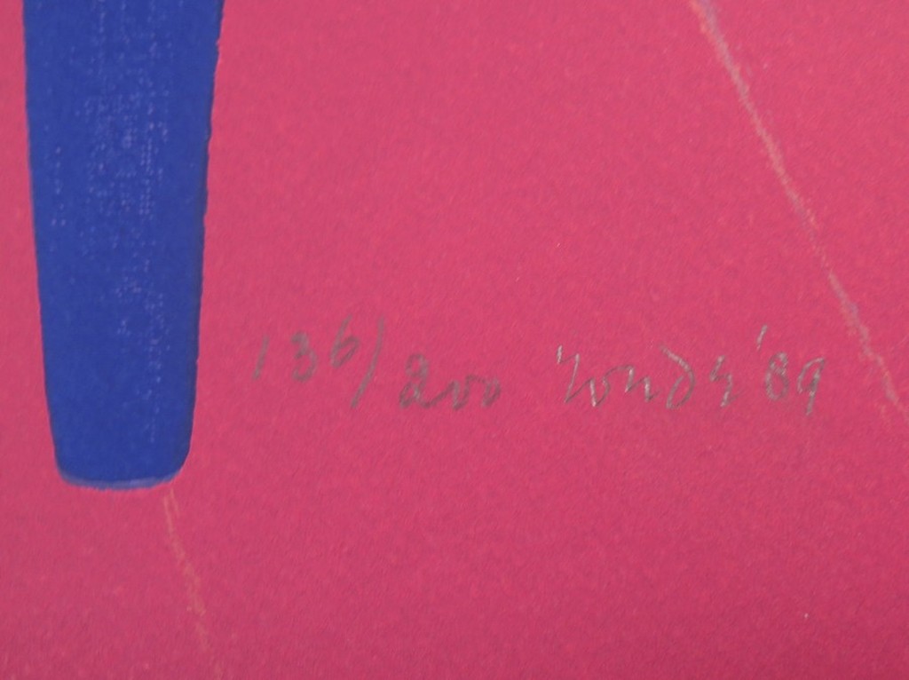 Jan Roede: Litho, Onder de blauwe tafel  kopen? Bied vanaf 135!