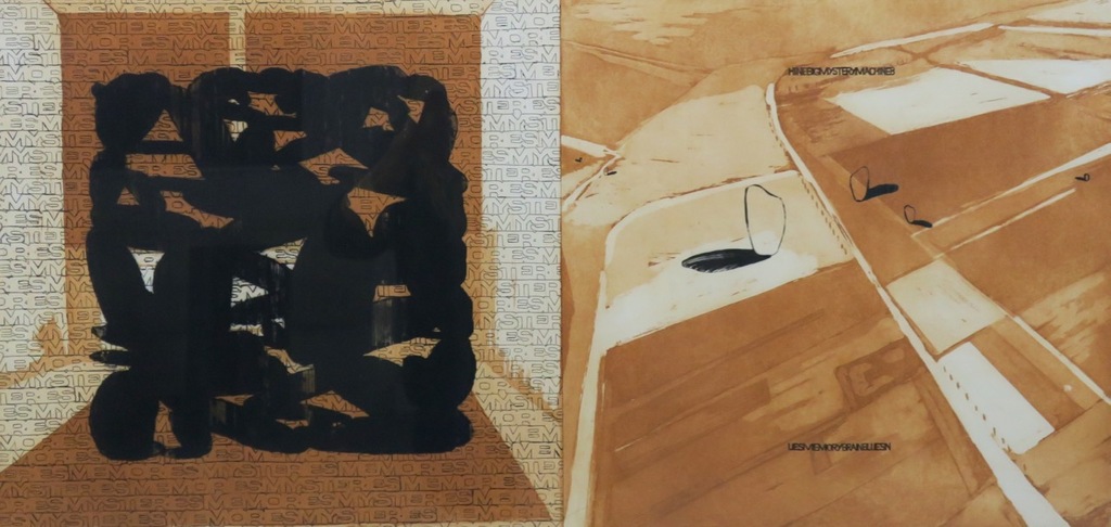 Gijs van Noort: Ets, Brain Traffic - Ingelijst (groot) kopen? Bied vanaf 70!