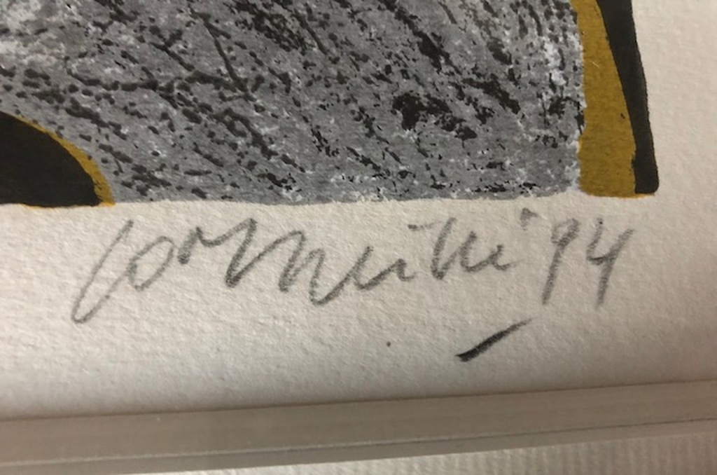 Corneille zeefdruk Femme entre chat et oiseau kopen? Bied vanaf 160!