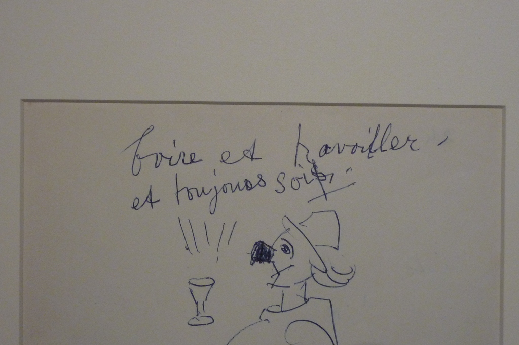 Antoon Kruyssen - tekening - ironisch zelfportret kopen? Bied vanaf 50!