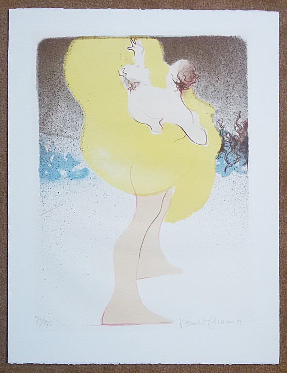 Ronald Tolman - Dansend paar, litho kopen? Bied vanaf 100!