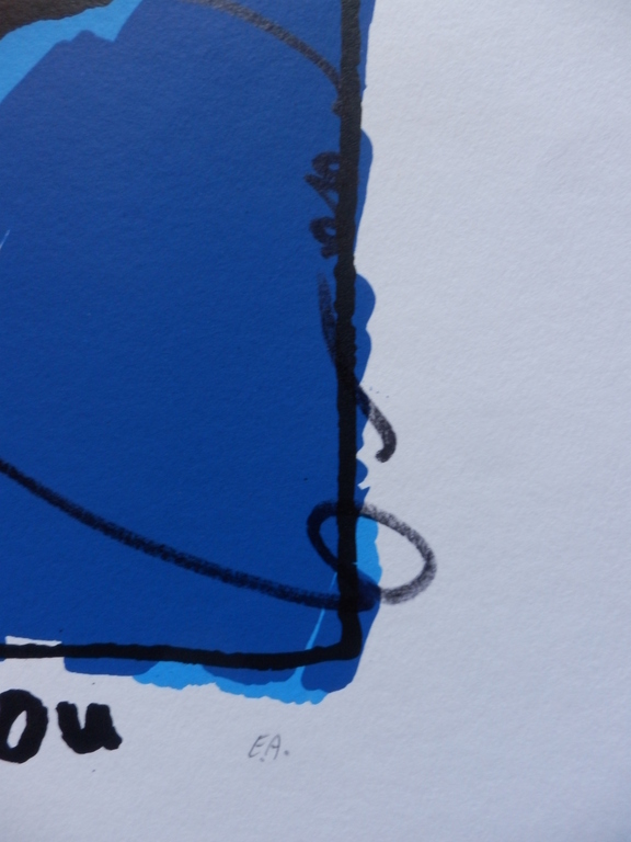 HERMAN BROOD, Gelimiteerde en HANDGESIGNEERDE Zeefdruk  K.OOK VAN JOU kopen? Bied vanaf 195!