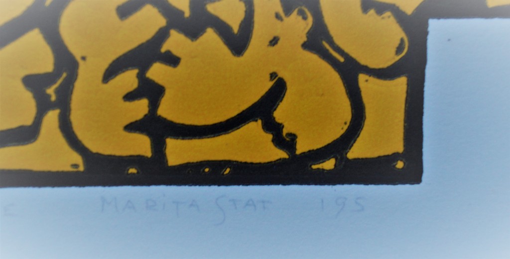 Marita Staf - 2 gesigneerde etsen - Turbolife kopen? Bied vanaf 15!