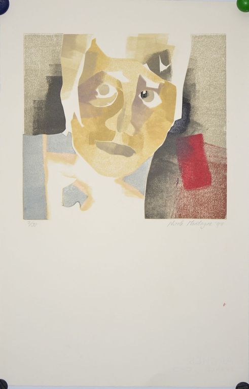 Nicole Montagne: Litho. Portret kopen? Bied vanaf 1!