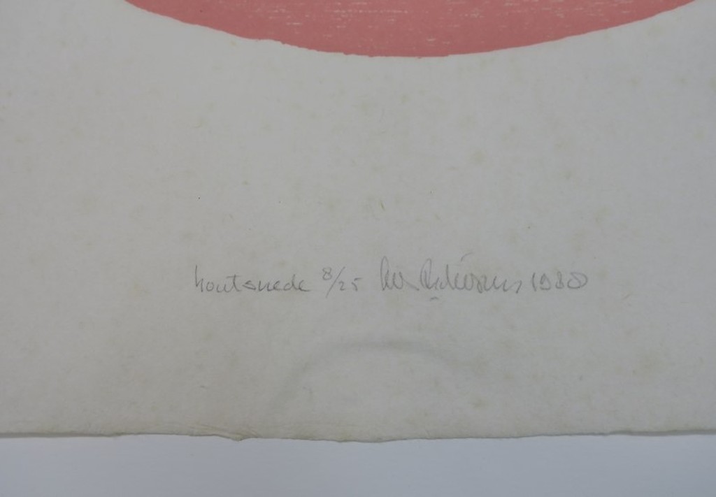 Cees Andriessen: Houtsnede, Zonder titel 2 kopen? Bied vanaf 20!