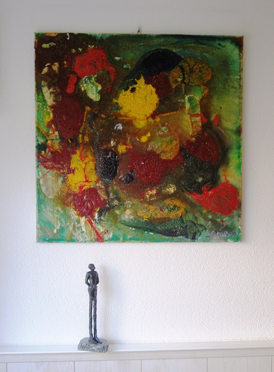 Matt Lamb, abstract topwerk! kopen? Bied vanaf 700!