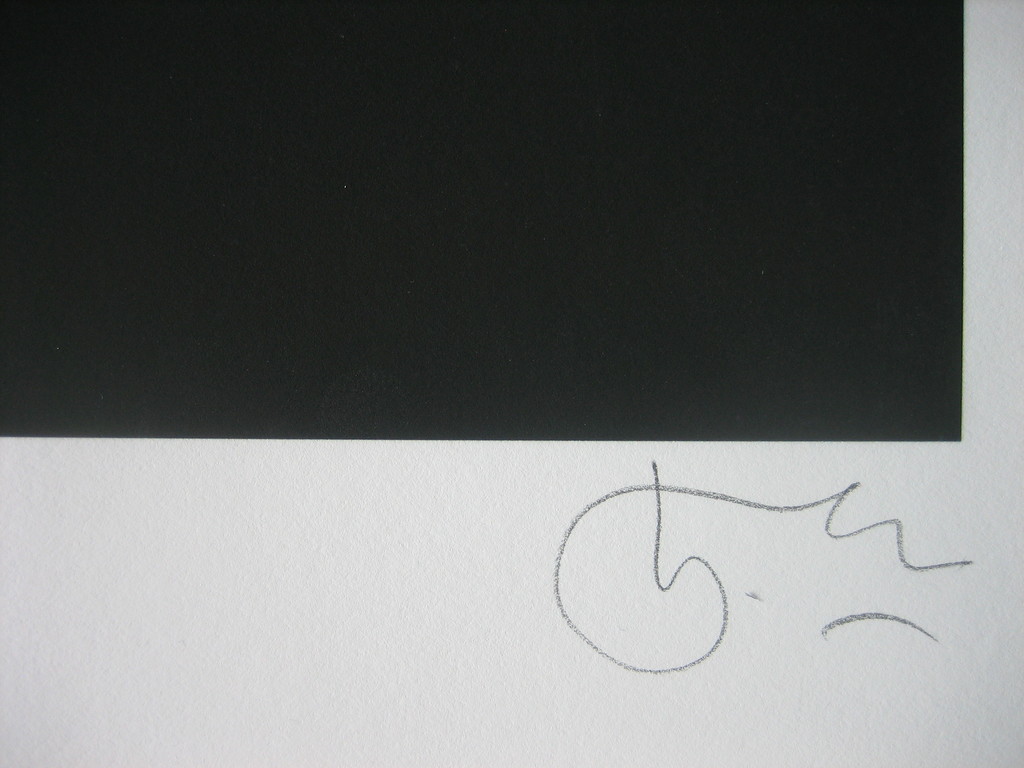 Willi Kissmer - "Das schwarze Top" - Giclee - Handgesigneerd kopen? Bied vanaf 75!