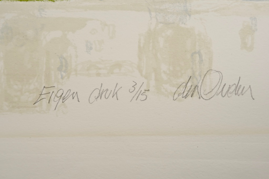 Willem den Ouden: Litho, Zonder titel kopen? Bied vanaf 1!