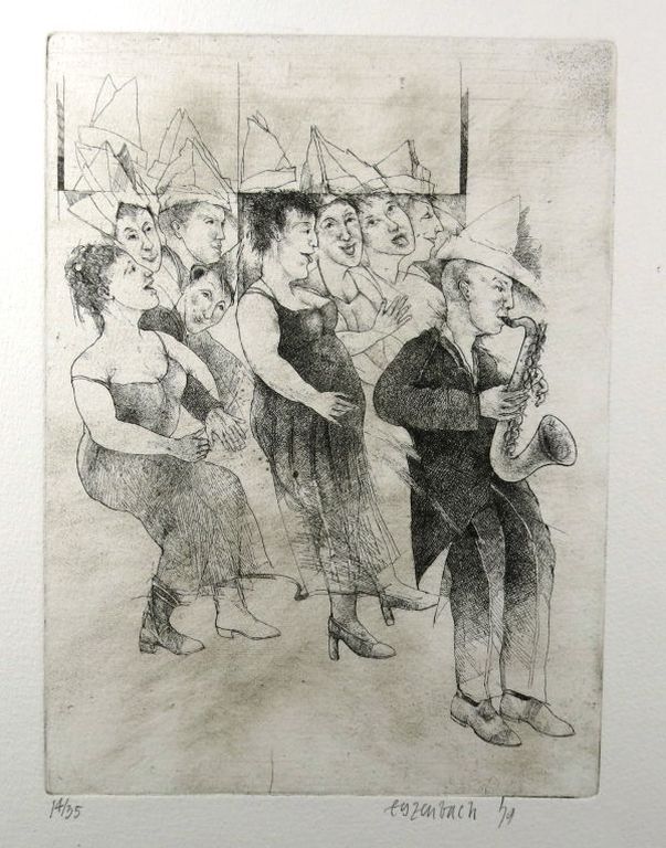 Tom Eyzenbach, ets: De saxofonist verkocht voor € 60!