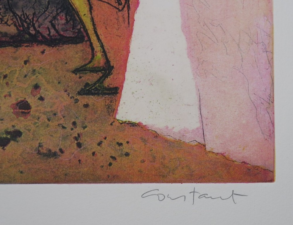 Constant: Ets en Aquatint, De bekering van Venus kopen? Bied vanaf 1500!