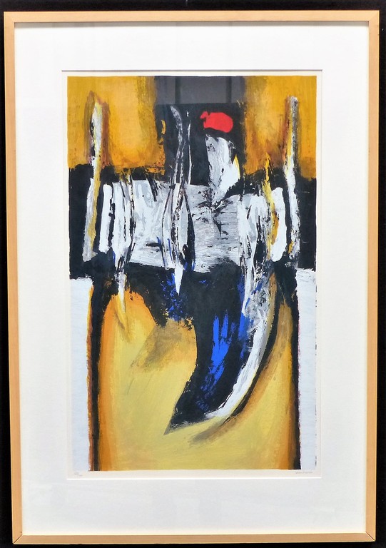 Vanhorck ,Zeefdruk op papier,Handgesigneerd. verkocht voor € 125!