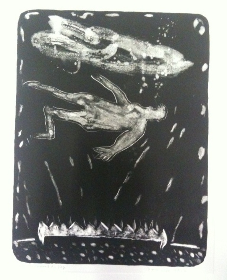 Dominique Chan, 'le sommeil du Yogi'zeefdruk E.A.  kopen? Bied vanaf 45!