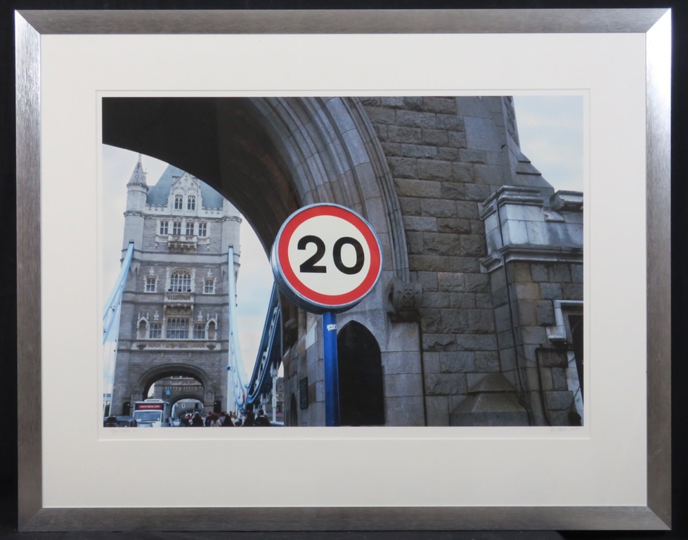 Paul Baars: Foto, London '04 - Ingelijst verkocht voor € 50!