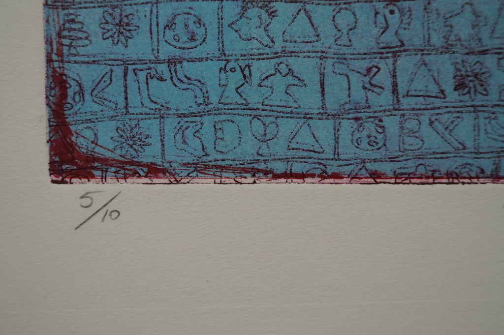 Paula Spoelstra - gesigneerde ets - 2002 kopen? Bied vanaf 1!