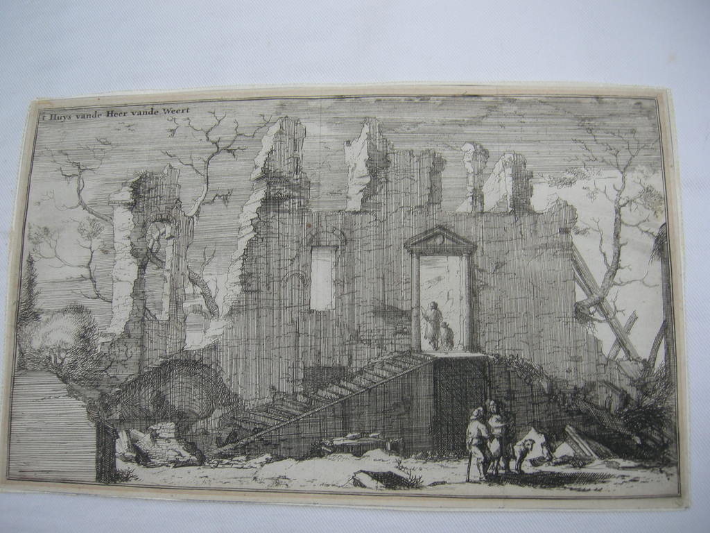 Isaac Sorious, drie 17e eeuwse etsen kopen? Bied vanaf 50!