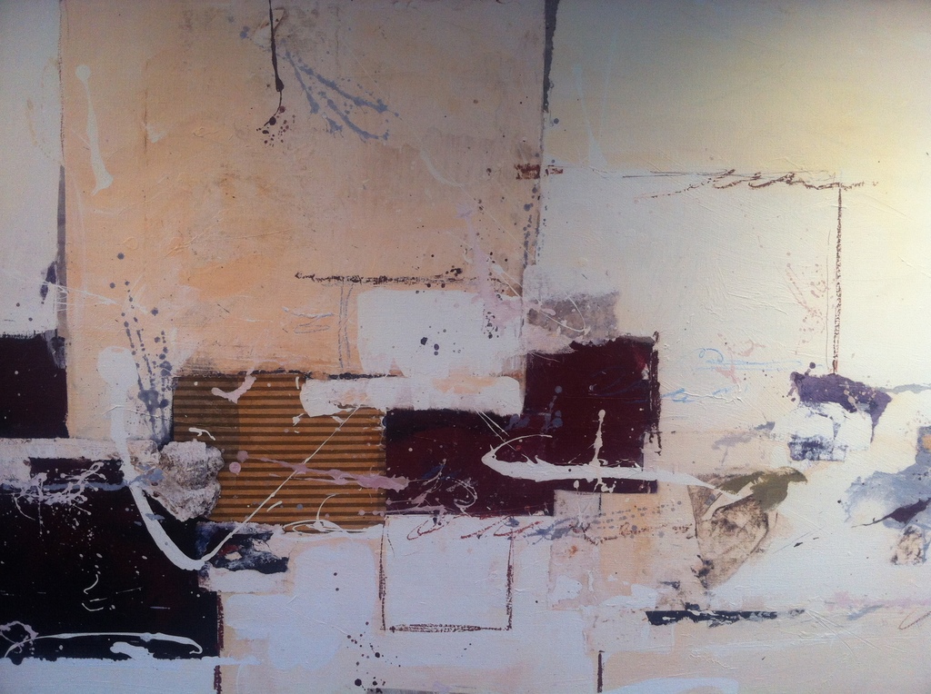 Ron van der Werf  zeefdruk op bewerkte ondergrond op doek. kopen? Bied vanaf 1!