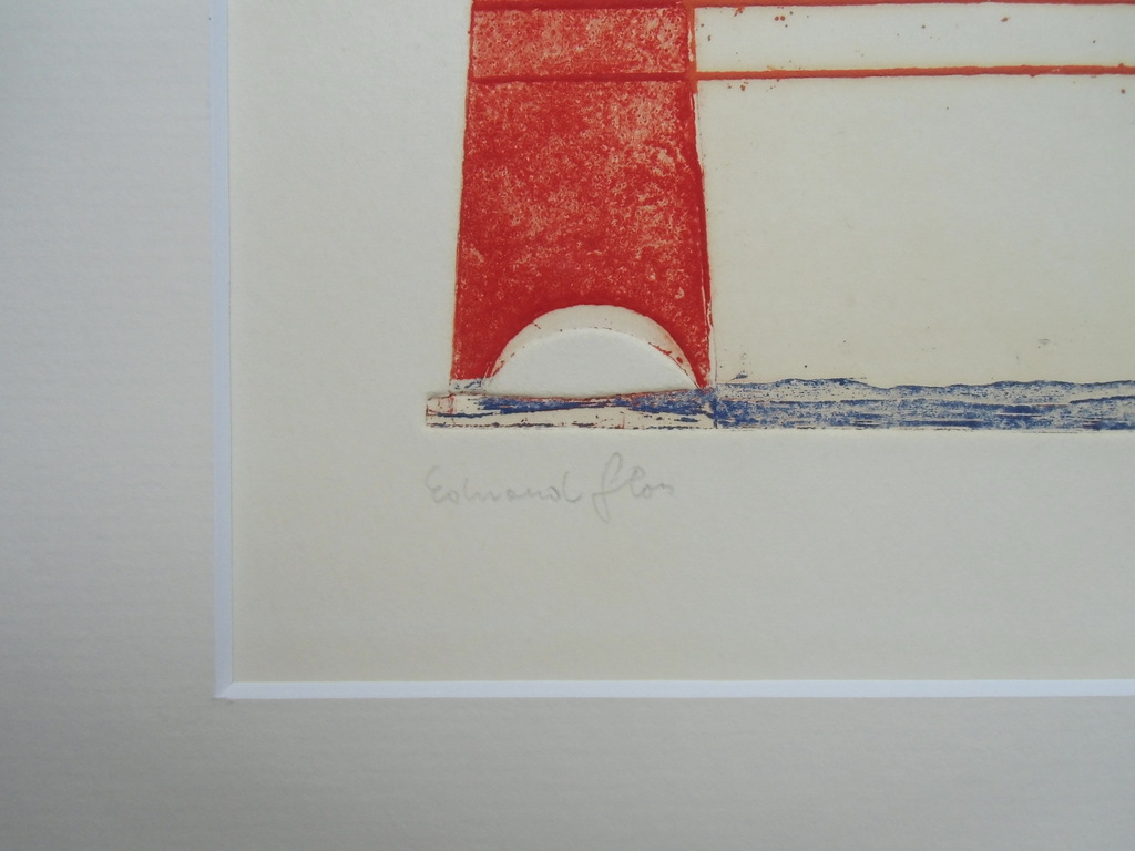 ZONDER TITEL / KLEURETS VAN EDUARD FLOR verkocht voor € 95!