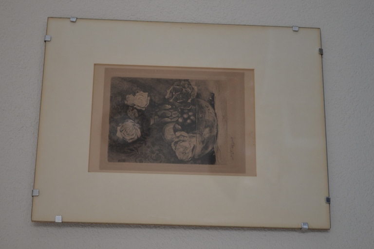 Mooie ets van Johannes Josseaud (1880 - 1935), stilleven kopen? Bied vanaf 1!
