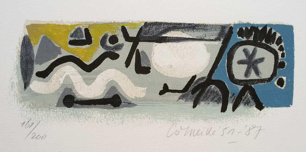 Corneille - April in Paris, zeefdruk kopen? Bied vanaf 150!