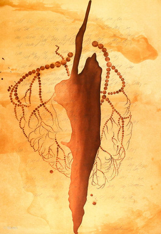 Guillermo Conte 'El corazón' - kleuren ets, oplage 75, handgesigneerd, 1999 kopen? Bied vanaf 139!