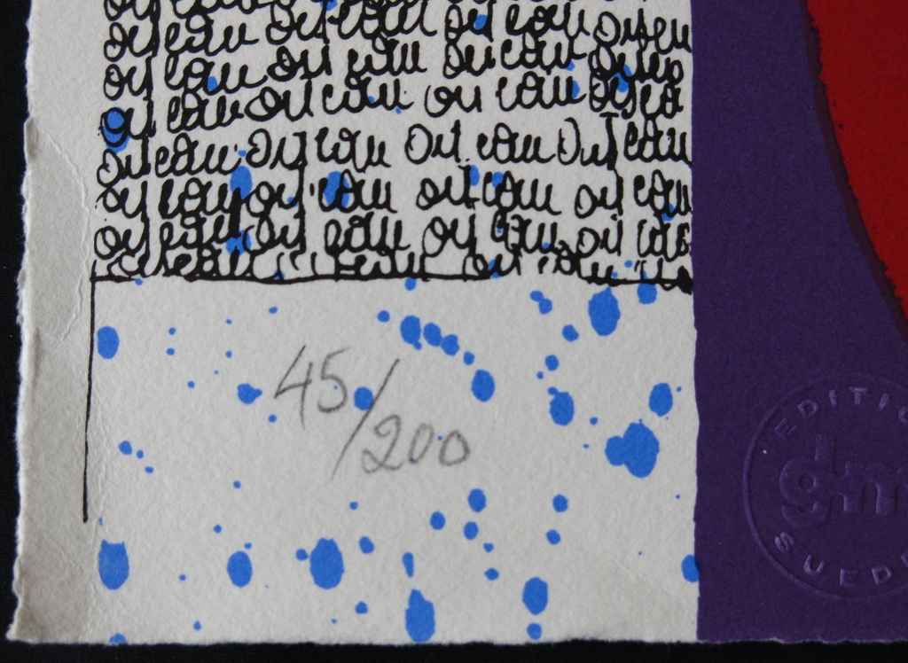 Christian Silvain: Zeefdruk, L'Oiseaux Cage  kopen? Bied vanaf 150!