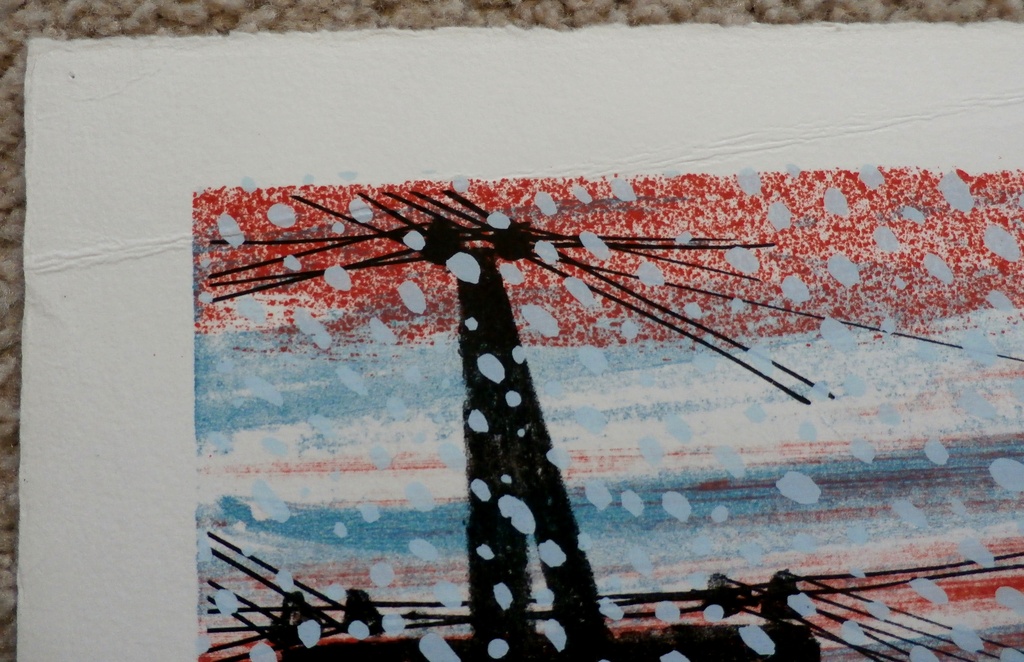 Jan Cremer - Litho: Winter - 1976  kopen? Bied vanaf 175!