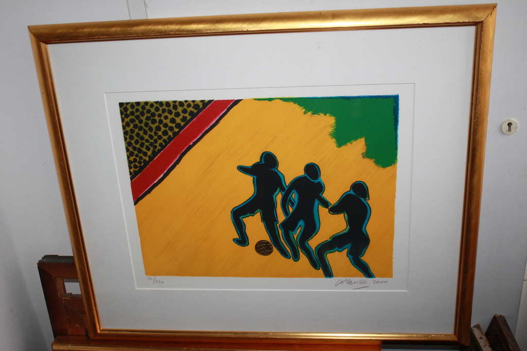 CORNEILLE VAN BEVERLOO  - LITHO VOETBAL 2000 kopen? Bied vanaf 100!