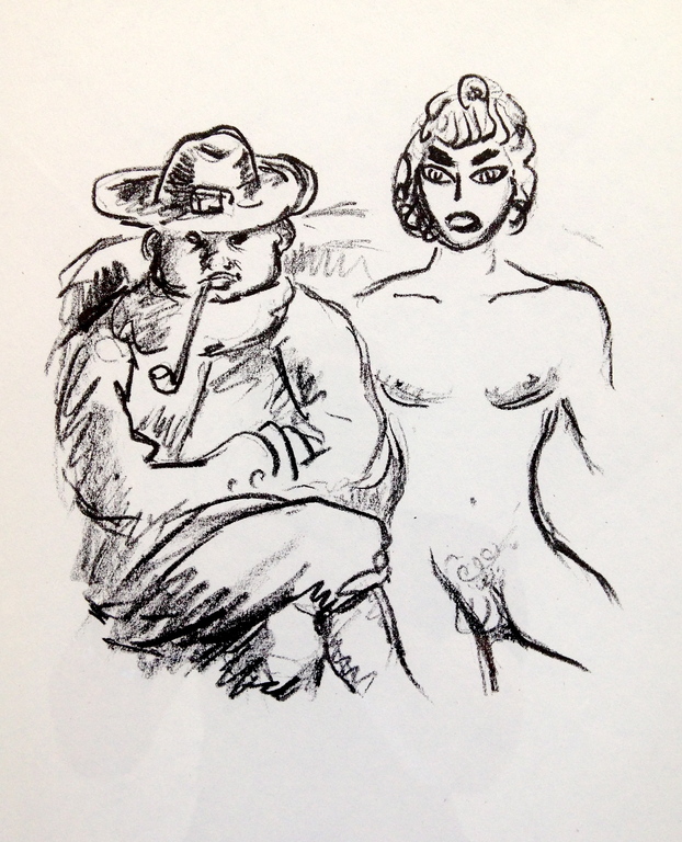 Kees van Dongen, Lithografie uit 1948  'La princesse de babylone kopen? Bied vanaf 325!