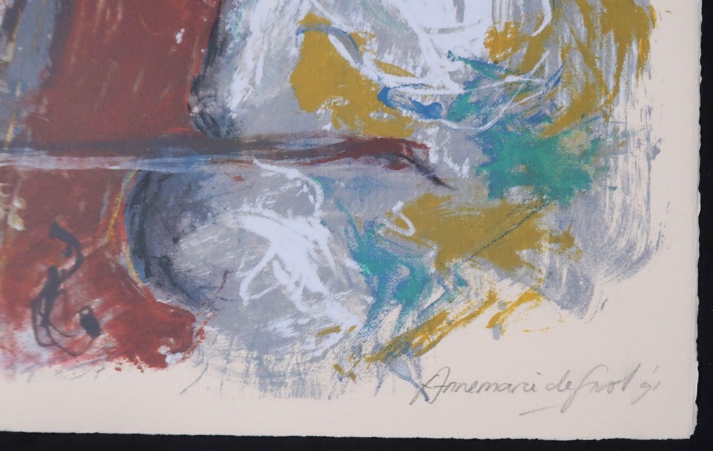 Annemarie de Groot: Litho, Pierrot kopen? Bied vanaf 35!