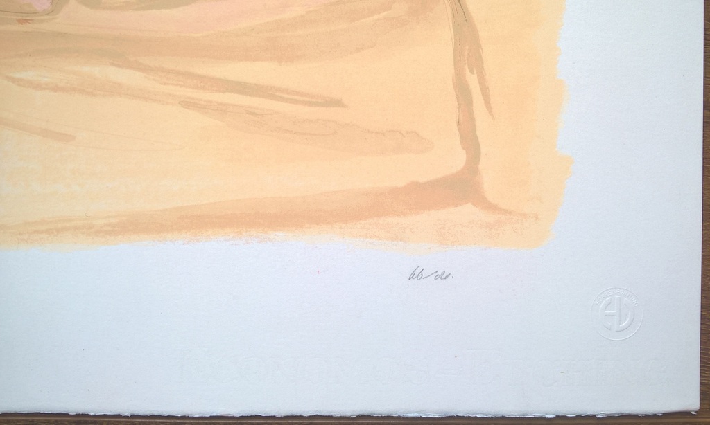 Ed Valk - naakt - gesigneerde zeefdruk  kopen? Bied vanaf 60!