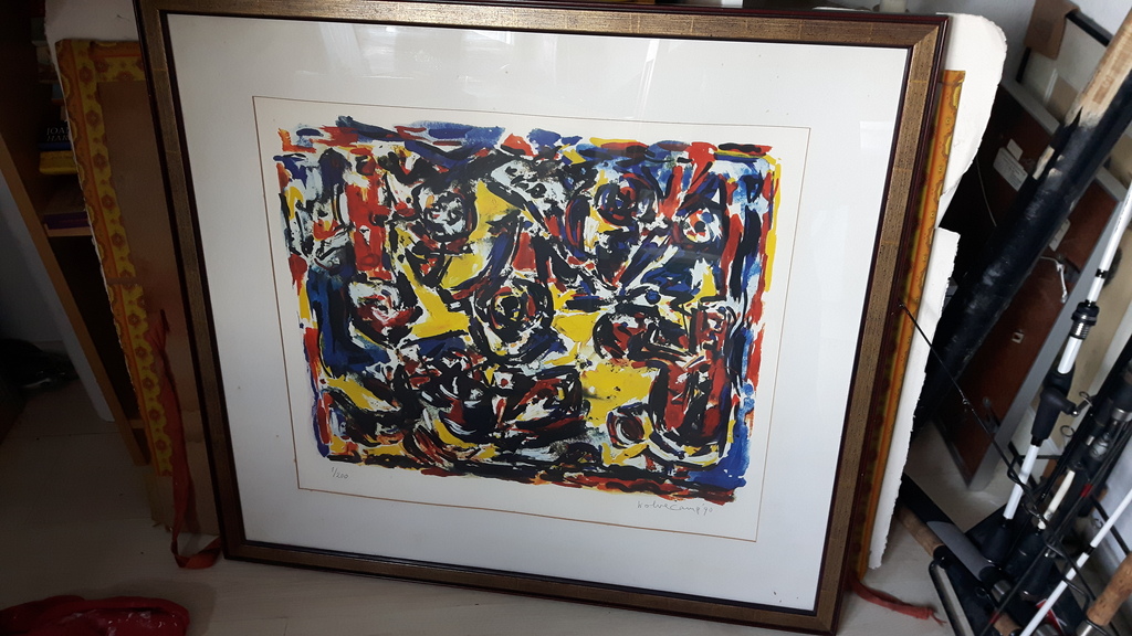 Mooie zeefdruk Theo Wolvecamp uit 1990 kopen? Bied vanaf 175!