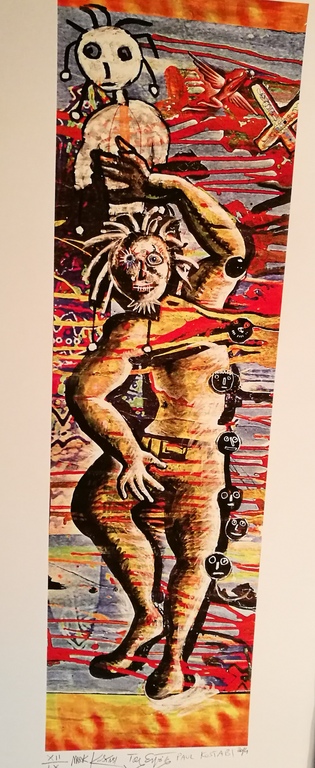 Paul Kostabi-Mark Kostabi-Toni Esposito-kleurenlitho kopen? Bied vanaf 1!