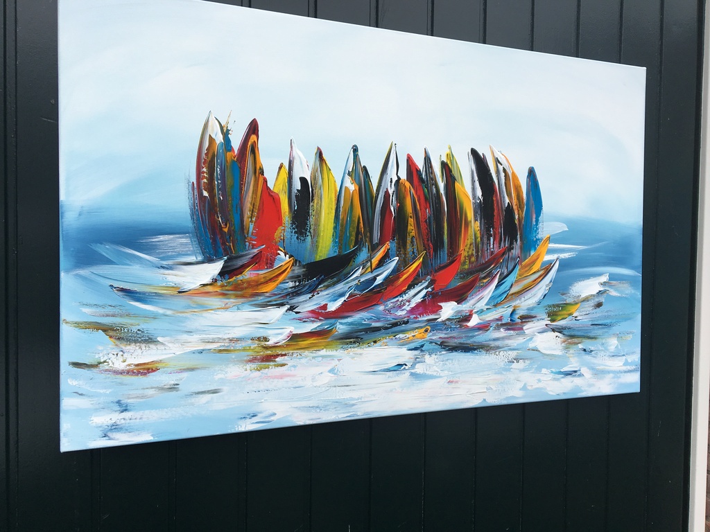 Gena - Fantasie sailing - 2017 - Gesigneerd kopen? Bied vanaf 250!