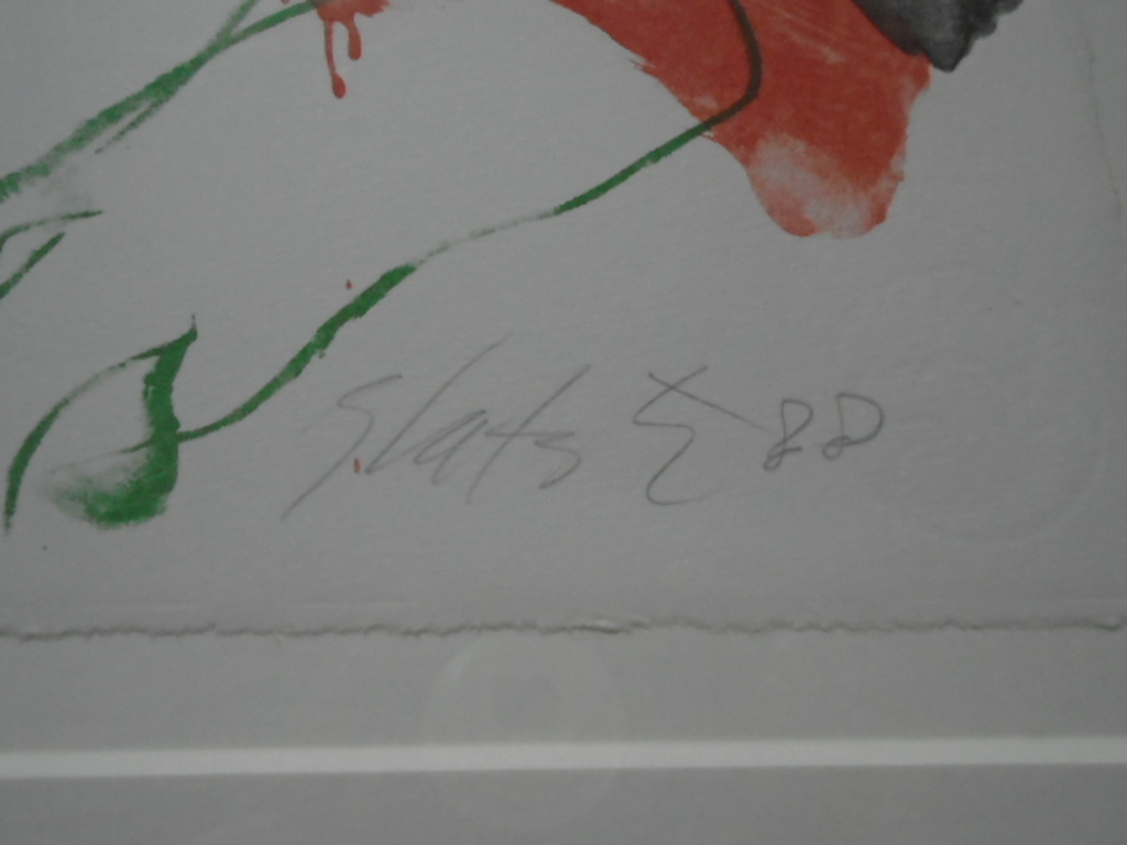 Ger Lataster - kleurenlitho - Abstract kopen? Bied vanaf 125!