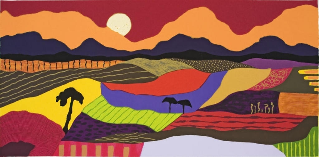 Ronald Boonacker, zeefdruk, Tanzania III verkocht voor € 86!