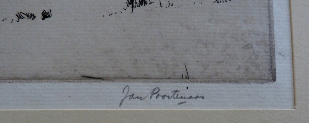 Jan Poortenaar - winters landschap : Bennekom - 1945 kopen? Bied vanaf 45!
