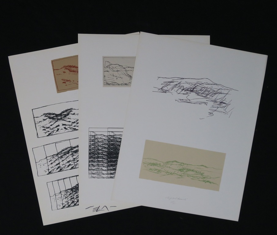 Lot met 3 zeefdrukken van Christiaan Paul Damste: o. a. Ile d'oleron kopen? Bied vanaf 1!