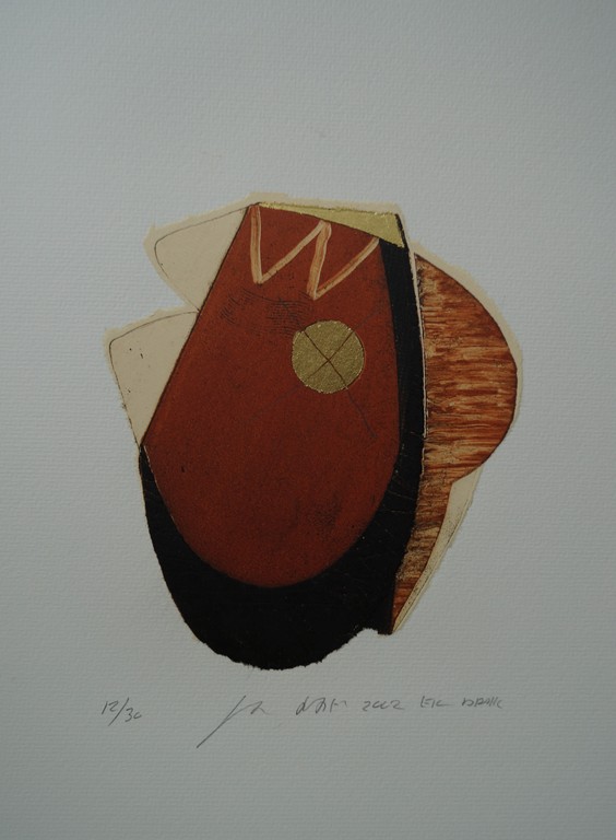 Jan Naezer - gesigneerde etscollage - 2002 - 30 ex. eigen druk kopen? Bied vanaf 1!