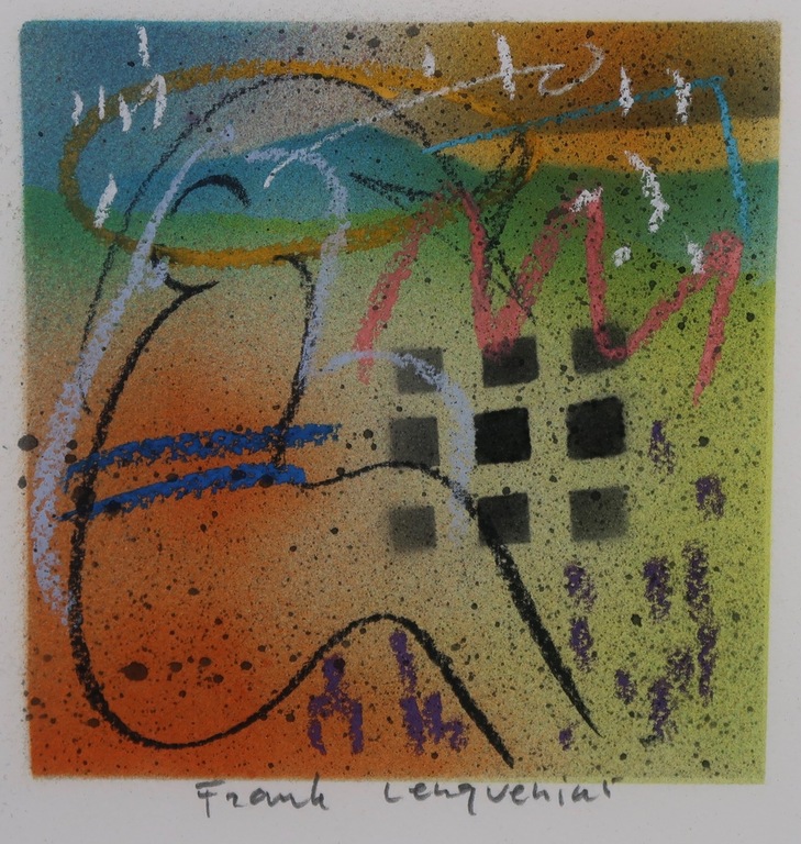 Frank Lengvenius: Zeefdruk, Z.T. - Ingelijst kopen? Bied vanaf 20!