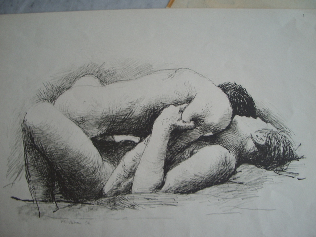 Aat Veldhoen - Rotaprint - vrijend paar kopen? Bied vanaf 145!