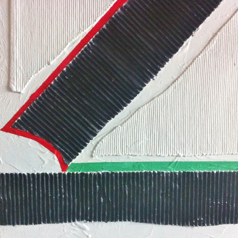 John Foppen - "One way".......Mixed media + olieverf op 3D canvas - gesigneerd. kopen? Bied vanaf 1!