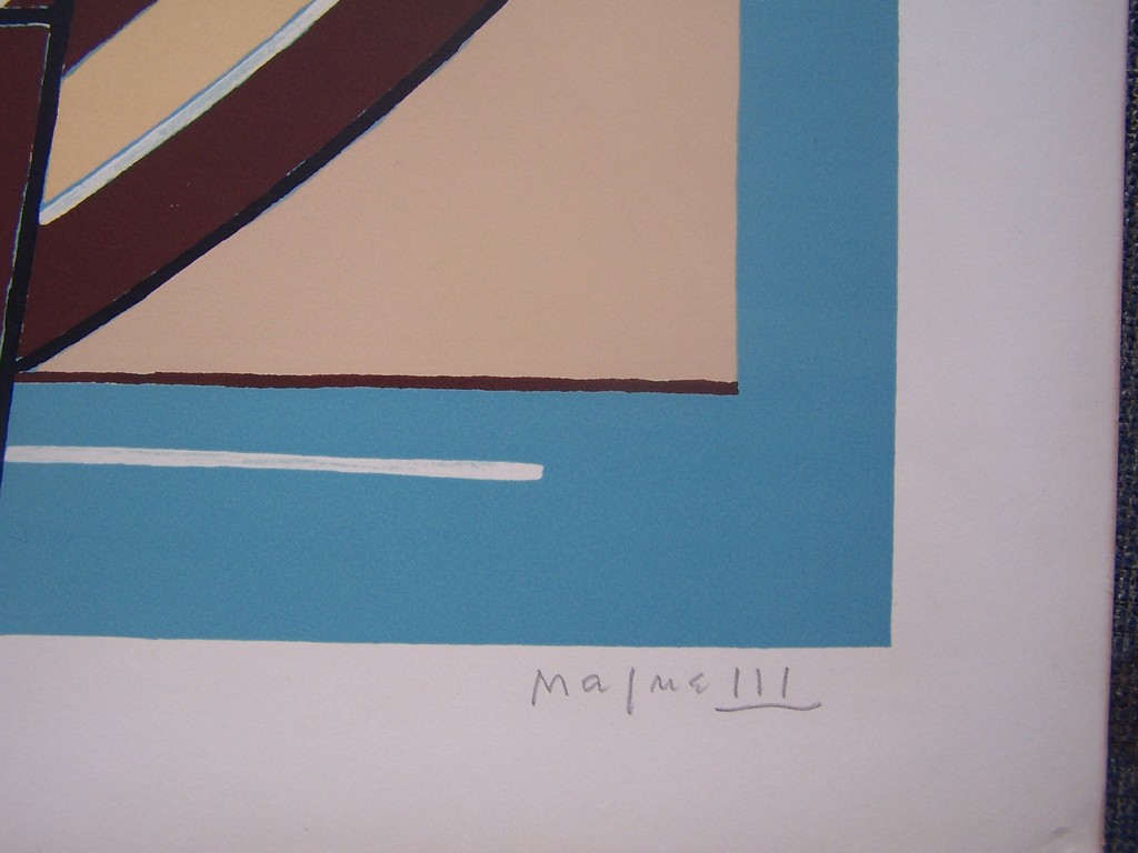 ALBERTO MAGNELLI (1888-1971) Handgesigneerd en Genummerd Kleurenlitho kopen? Bied vanaf 250!