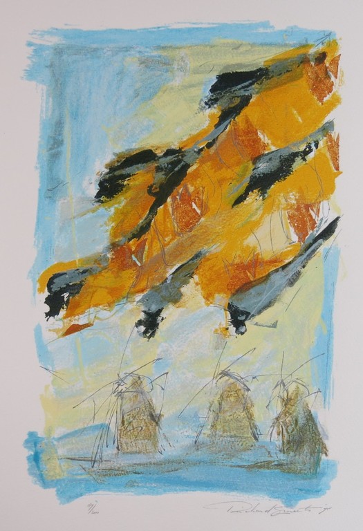 Richard Smeets: Zeefdruk, Zonder titel II kopen? Bied vanaf 30!