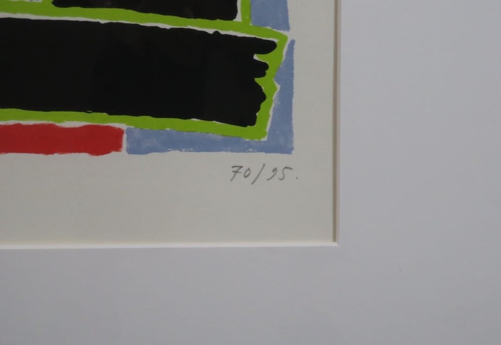 Ferenc Gogos: Zeefdruk, Engel - Ingelijst kopen? Bied vanaf 35!